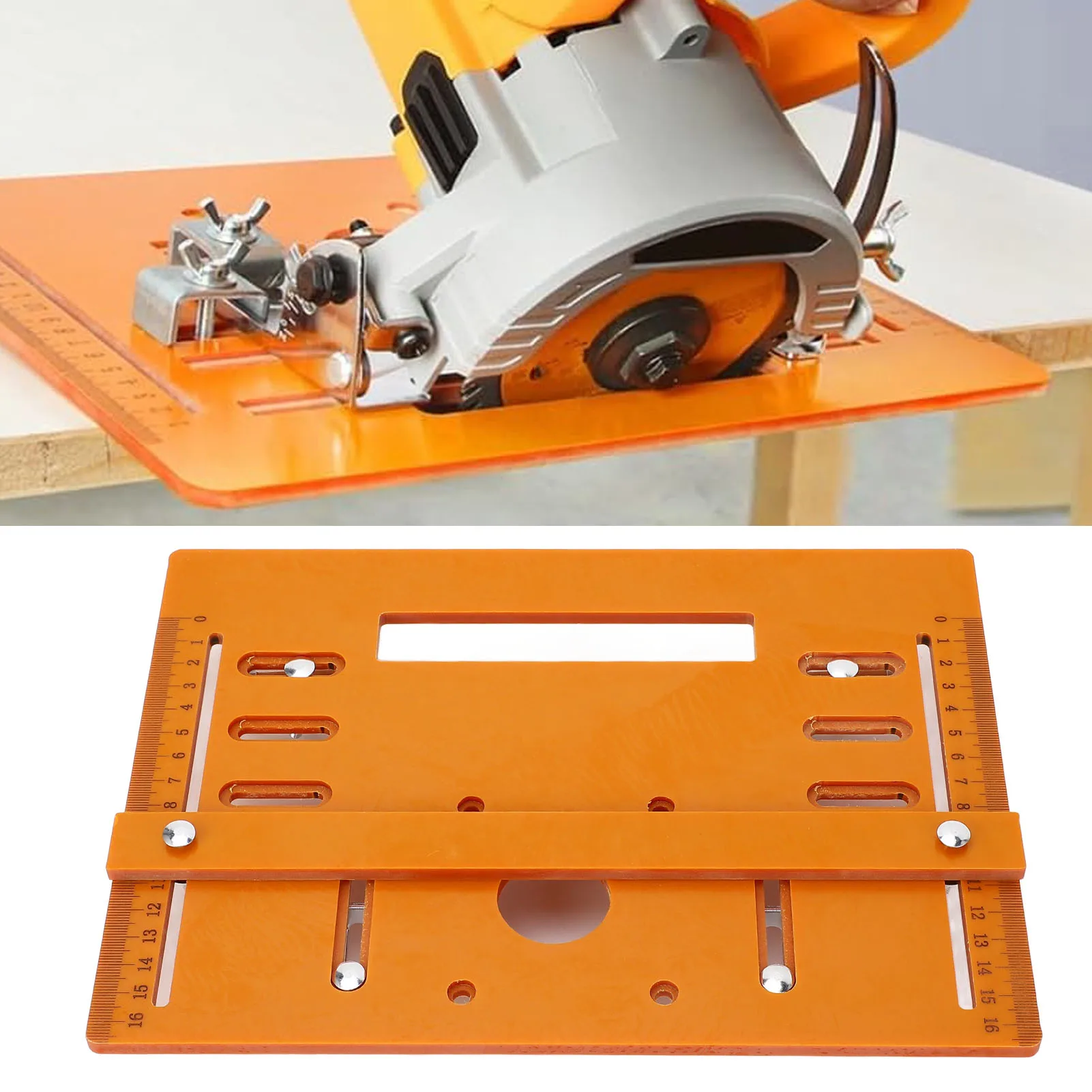 

Woodworking Cutter, Base Plate Cutter, Base Plate, High-Efficiency Model with Oval Holes, Suitable for Industrial Use