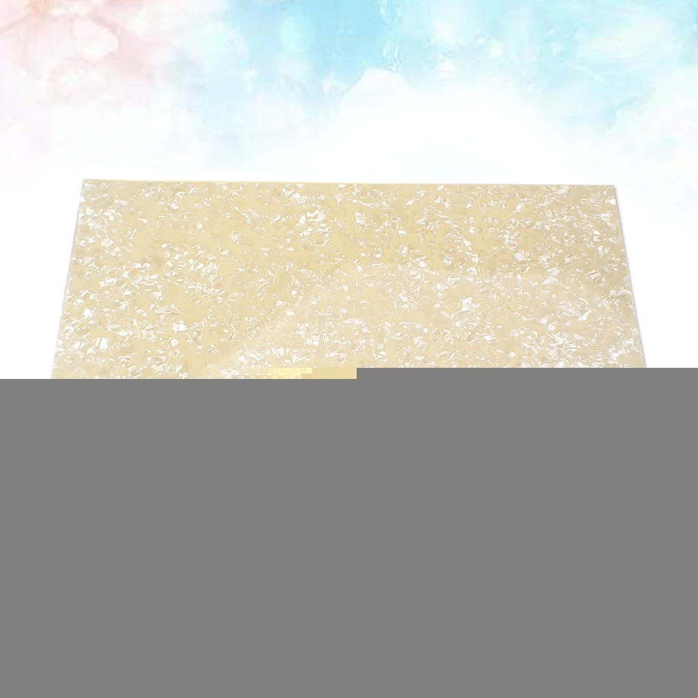 

Mirror Material Board 44x Guitar DIY Pickguard Blank Scraper Acoustic Accessories Protective Film Easy Install Pickguard Sheets