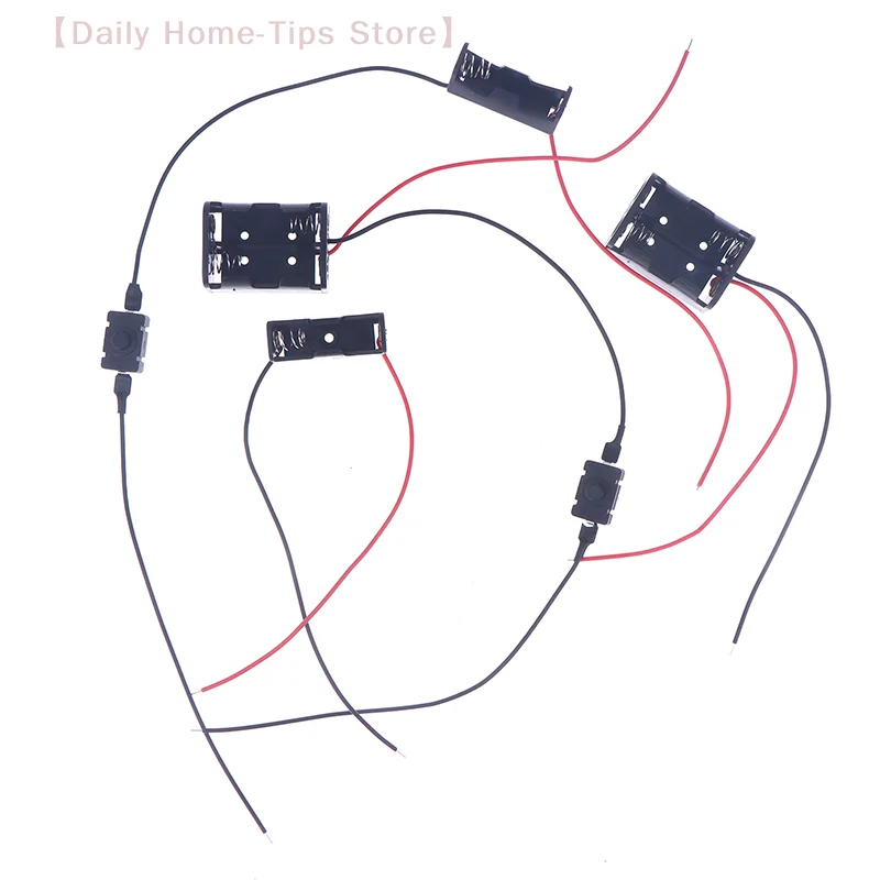 5PCS 23A Battery 12V Clip Holder Box Case Black High Quality For 23a Mn21 Ms21 Car Remote Control Battery Box