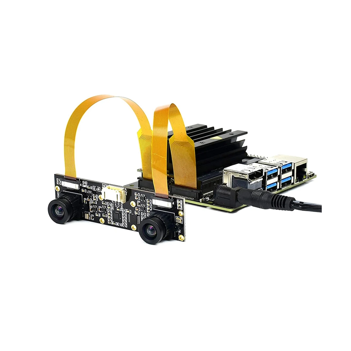 Imagem -04 - Waveshare-módulo de Câmera Binocular Estéreo 8mp Câmera hd para Jetson Nano Development Board Imx21983