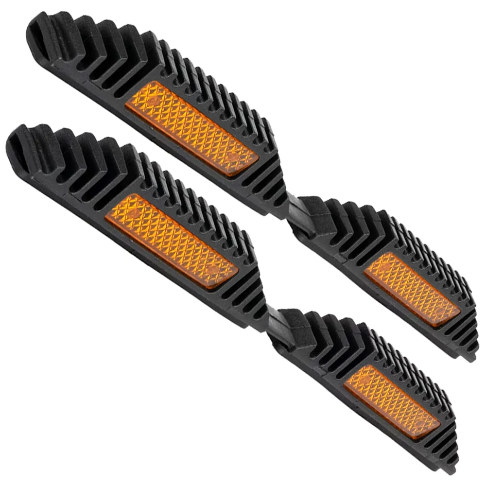 

For Cars Anti-Collision Reflective Strips Car Door Edge Guard Off-Road and Vans Color: Amber