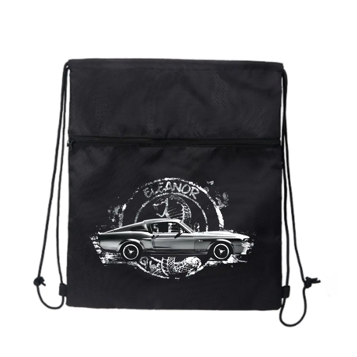 

Классический автомобильный блестящий ретро-блеск, супер стильный рюкзак на шнурке для мужчин и женщин, легкий повседневный рюкзак для повседневной носки