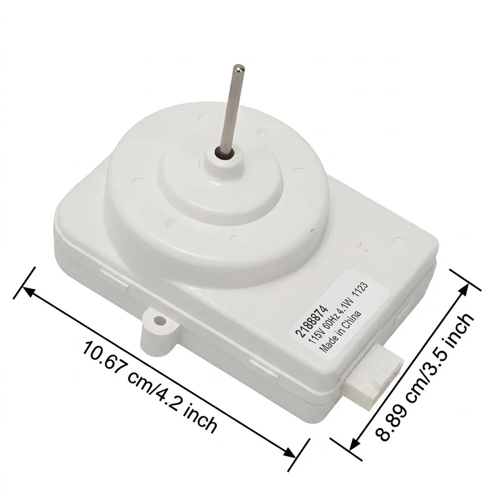 Brushless DC Condenser Fan Motor for Refrigerators with Intelligent Temperature Control and Quiet Operation Technology