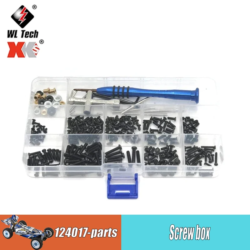 WLtoys 124016 124017 1/12 RC Samochód Oryginalne Części Zamienne Metalowa Podwozie Samochodu Śruba Koła Zębatego Łożysko Kość Psa Druga Półka Zespół Regulatora Obrotów