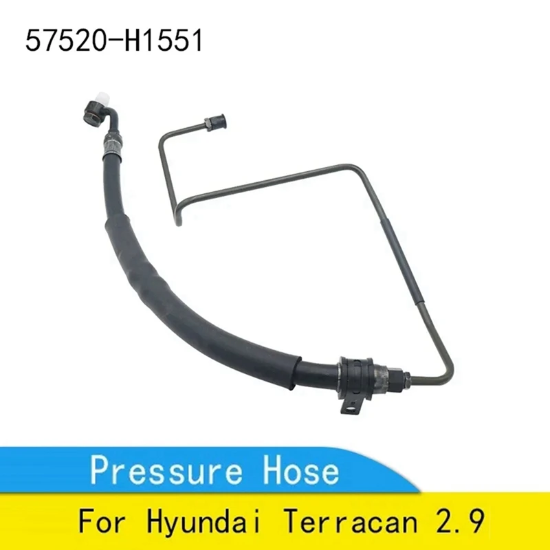 

Car Pressure Tube Hose Hydraulic Steering Power Pump Tubing 57520H1551 For Hyundai Terracan 2.9 2001-2006 57520-H1551