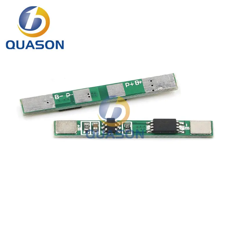 5PCS/LOT 1S 3.7V 3A li-ion BMS PCM battery protection board pcm for 18650 lithium ion li battery