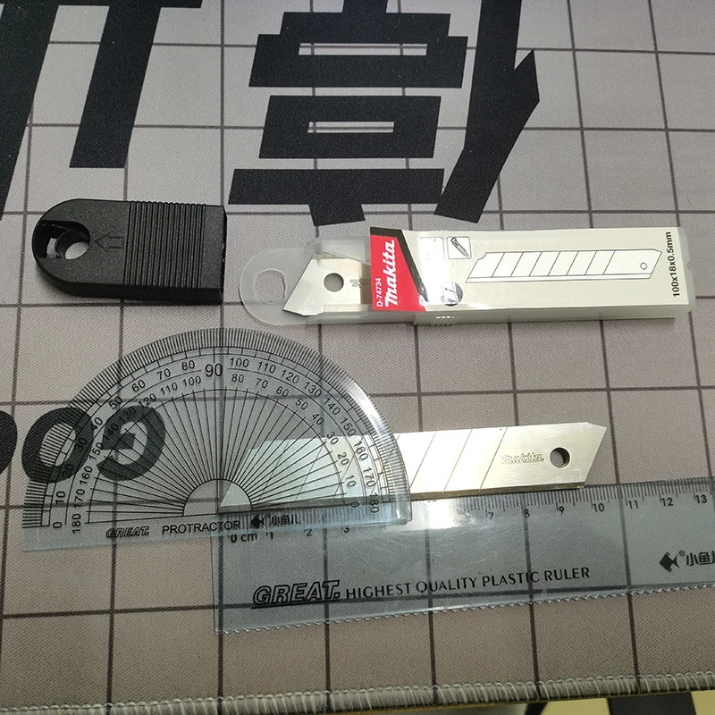 Makita D-74734 10X Snap Off Knife Blades For Multi-function Knife 100*18*0.5MM Hand tool Accessories