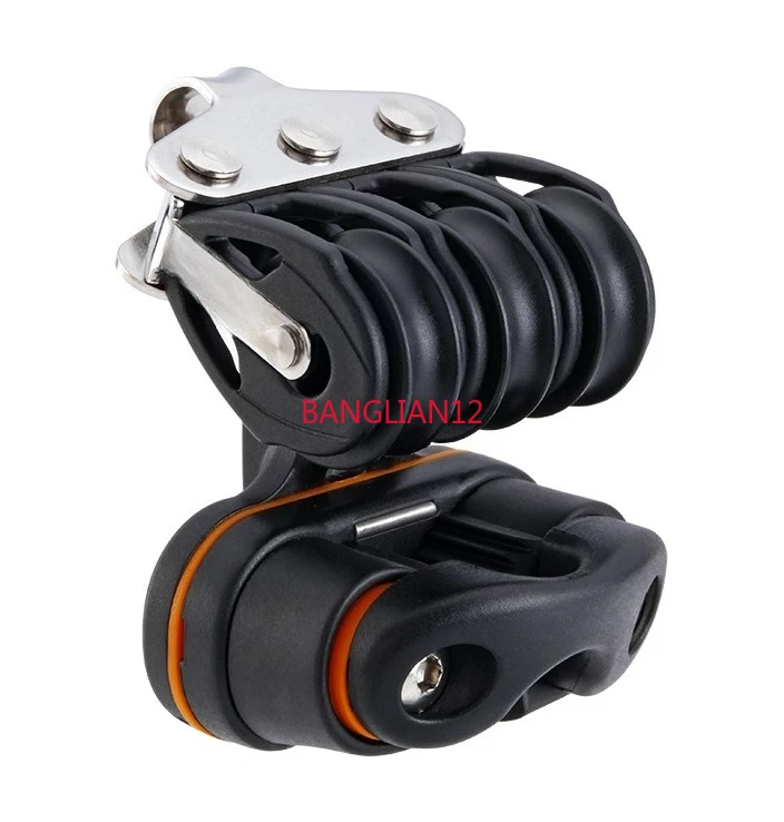 

Диаметр колеса 22 мм, диаметр проволоки 6 мм, три колеса/трос с зажимом, шкив для парусного троса.