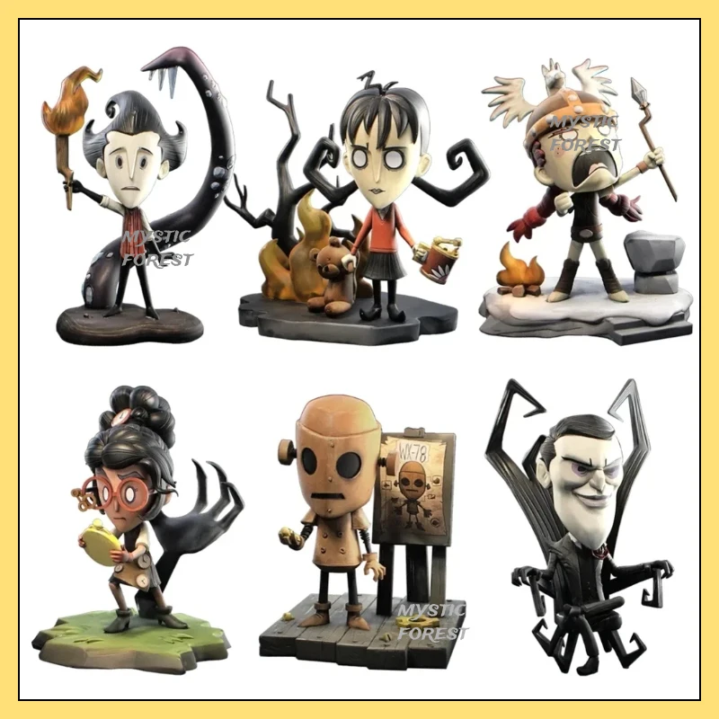 

New Firelink Game Periphery Don't Starve Collection Figures Vol1 Blind Box Action Desktop Ornament Model With Skin Activation