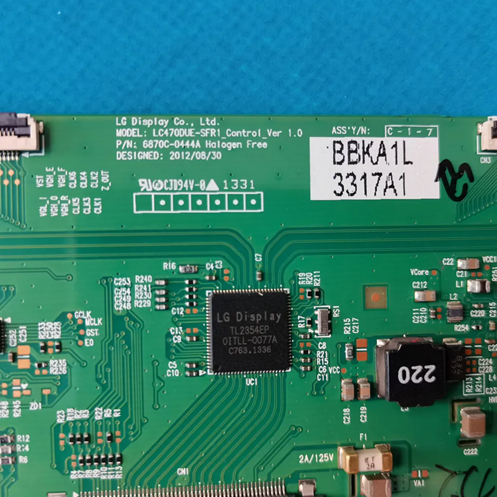 ل LG 47LN5400-ZA 42ga6400 47LN575V 47LN578V LN5750 47LA6200-UA 47ln5758-ze 47PFH4109/88 T-CON المنطق مجلس lc470بسبب 6870-0444A