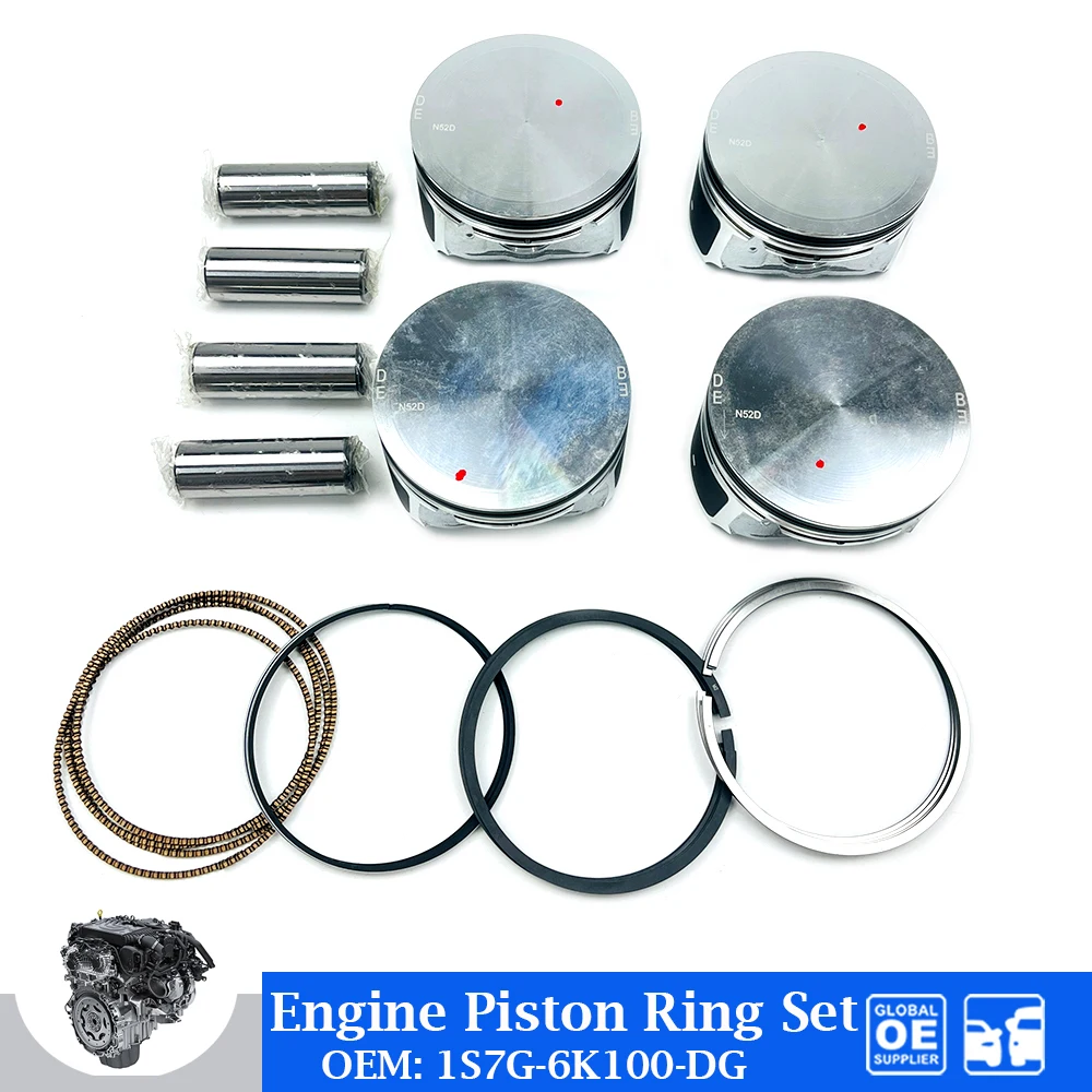 

Набор поршневых колец двигателя STD для Ford Mondeo 2,0, автозапчасти, автомобильные аксессуары 1S7G-6K100-DG 6M51-6148-BA, автомобильный зажим для поршневых пальцев