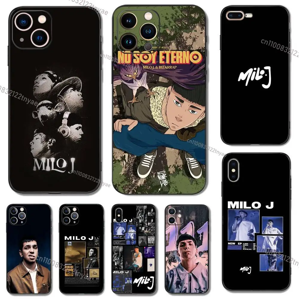 

Milo J 166 Retirada For iPhone 17,16,15,14,13,12,11,Pro,X,XS,Max,XR,Plus,Mini Soft Silicone Phone Case Black Shockproof TPU