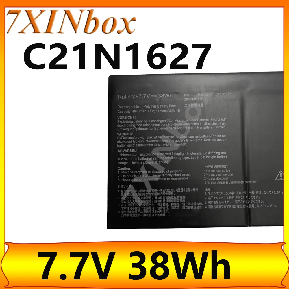 

7XINbox C21N1627 7.7V 38Wh Laptop Battery For ASUS Chromebook Flip C101PA FS002 DB02 21CP4/91/91
