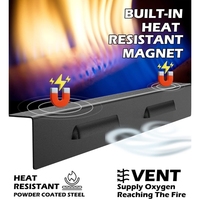Wind Guards for Blackstone Griddle 36 Inch,Stainless Steel Magnetic Wind Guards,Grill Accessories for Outdoor Cooking