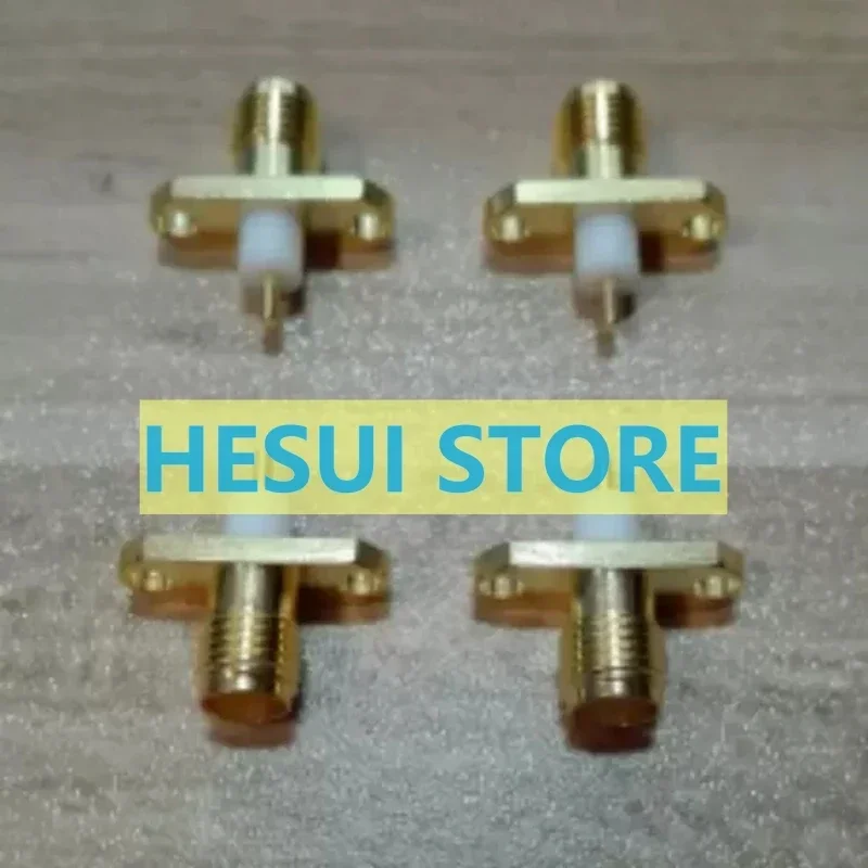 Sma-kfd Two-hole flange rhomboid head antenna adapter RF connector sma head