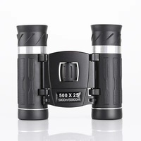 Portable Binoculars 100X22 High Power High Definition Mini Straight Outdoor Photo 500x25 Portable Optical Glass Lens
