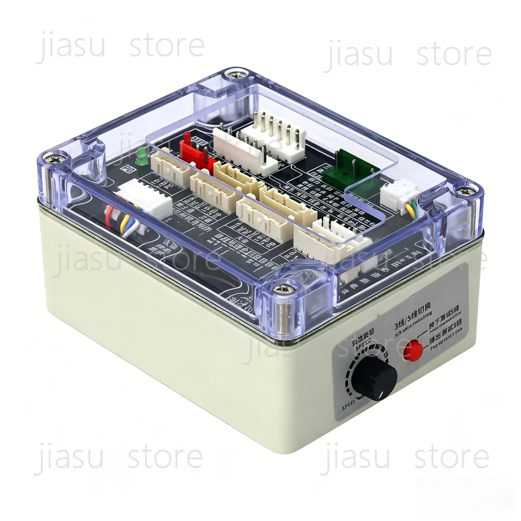 

Universal DC fan tester, 3-wire/5-wire brushless DC motor driver and detector, with LED display