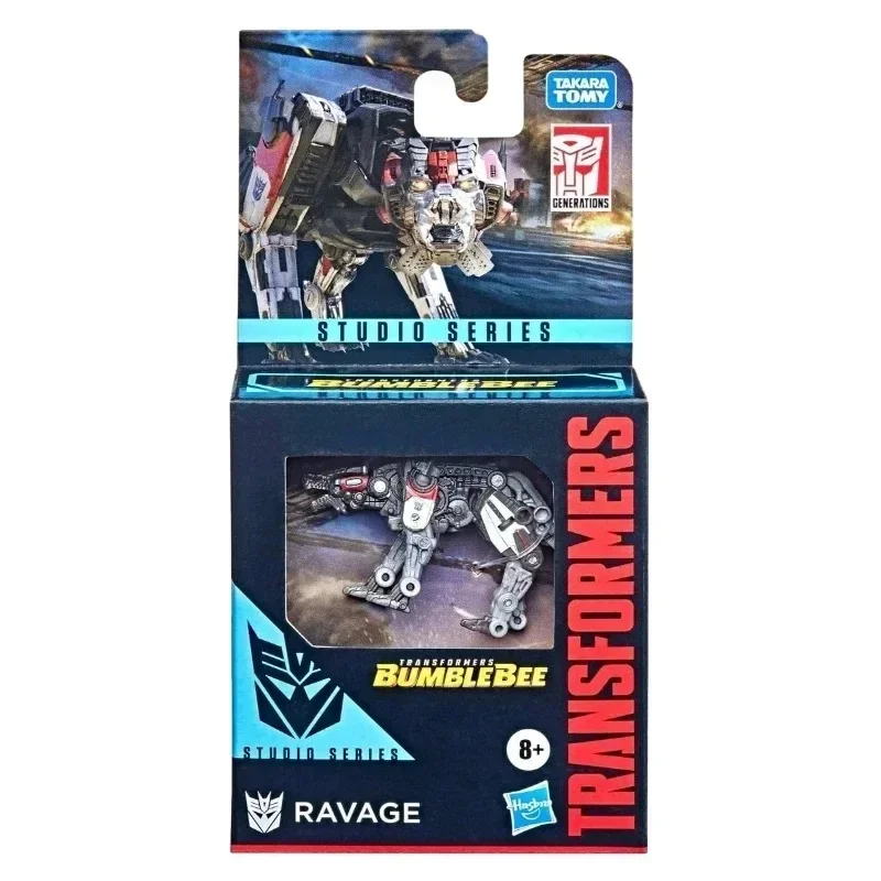 In Stock Takara Tomy Transformers Toy Studio Series 86  Core Level Ravage Action Figure Robot Toys Gifts Classic Anime Figures