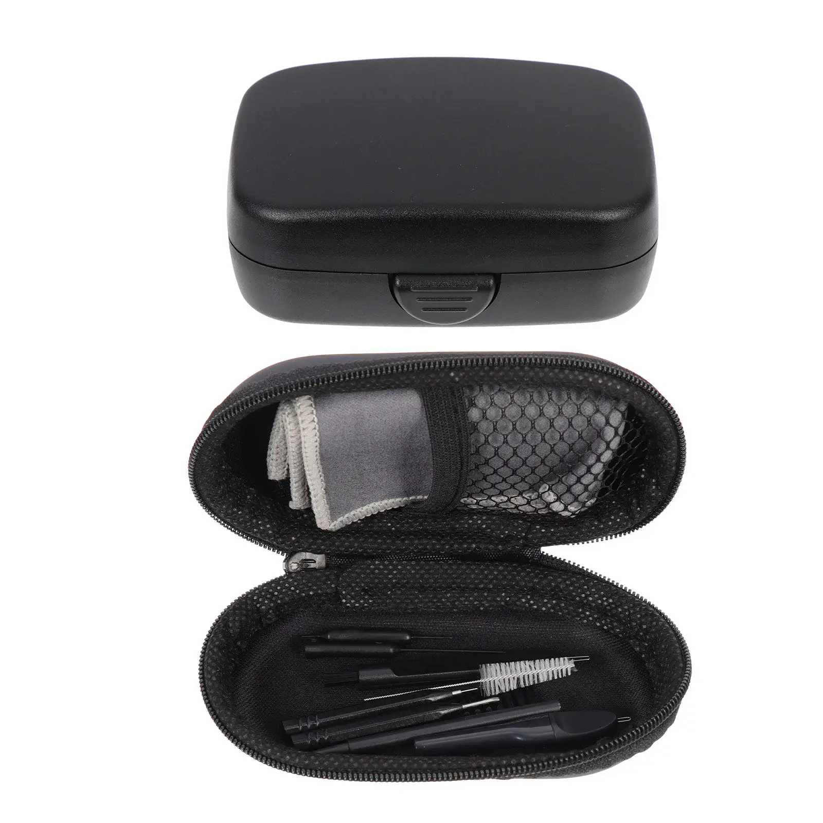 

Набор для профессиональной чистки слуховых аппаратов: инструменты из ПВХ для глубокой очистки, удаления воска и ушной серы, портативный, компактный