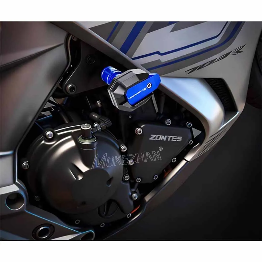 ZONTES 703R 703 R refitted the anti-drop ball engine anti-drop glue anti-drop bat protection bar.
