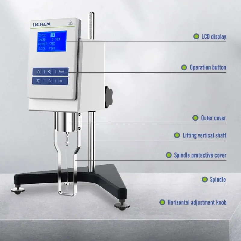 Upgrade Model Viscosity Meter Lab Machine Viscometer Digital For Ink Tester Manufacturer Price