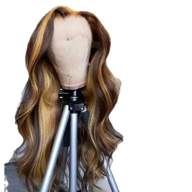 Picture 3: Highlight Wig Human Hair Body Wave 13x6 HD Lace Frontal Wig for Women Choice Cosplay 30 Inch Lace Front Wig Human Hair on Sale
