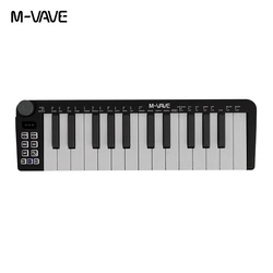 M-valve SMK-25 mini MIDI instrument keyboard, 25 speed, supporting portable USB wireless connection