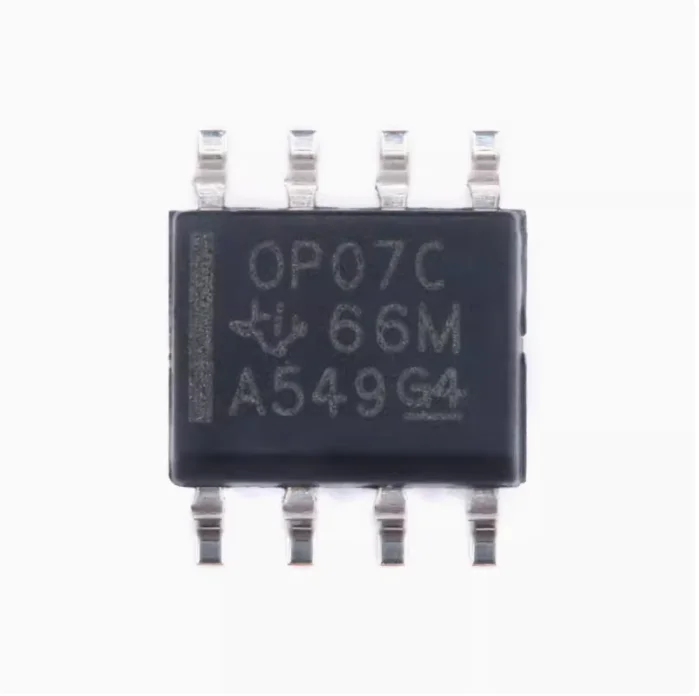 1PCS Original Genuine SMD OP07CDR SOIC-8 Operational Amplifier IC Chip