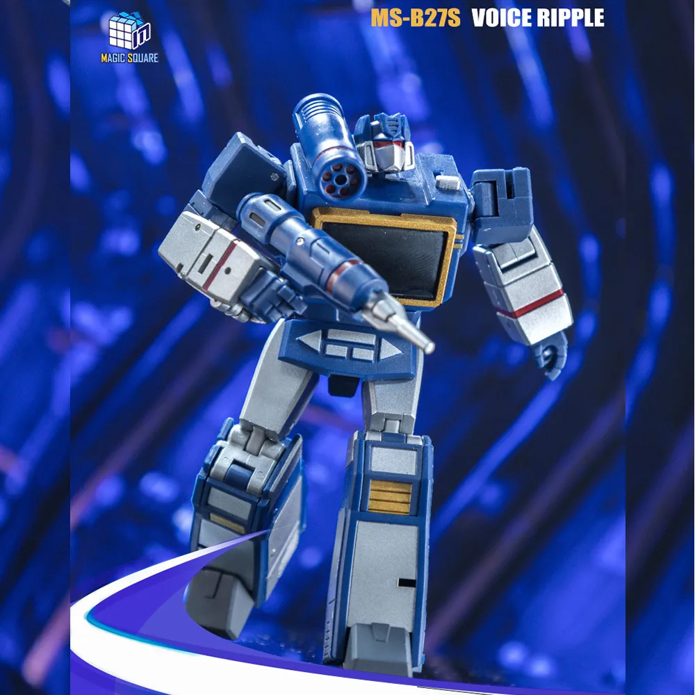 

In Stock Magic Square MS-TOYS MS-B27S Vocie Ripple Soundwave Original Mini Scale Mecha Transformation Action Figure