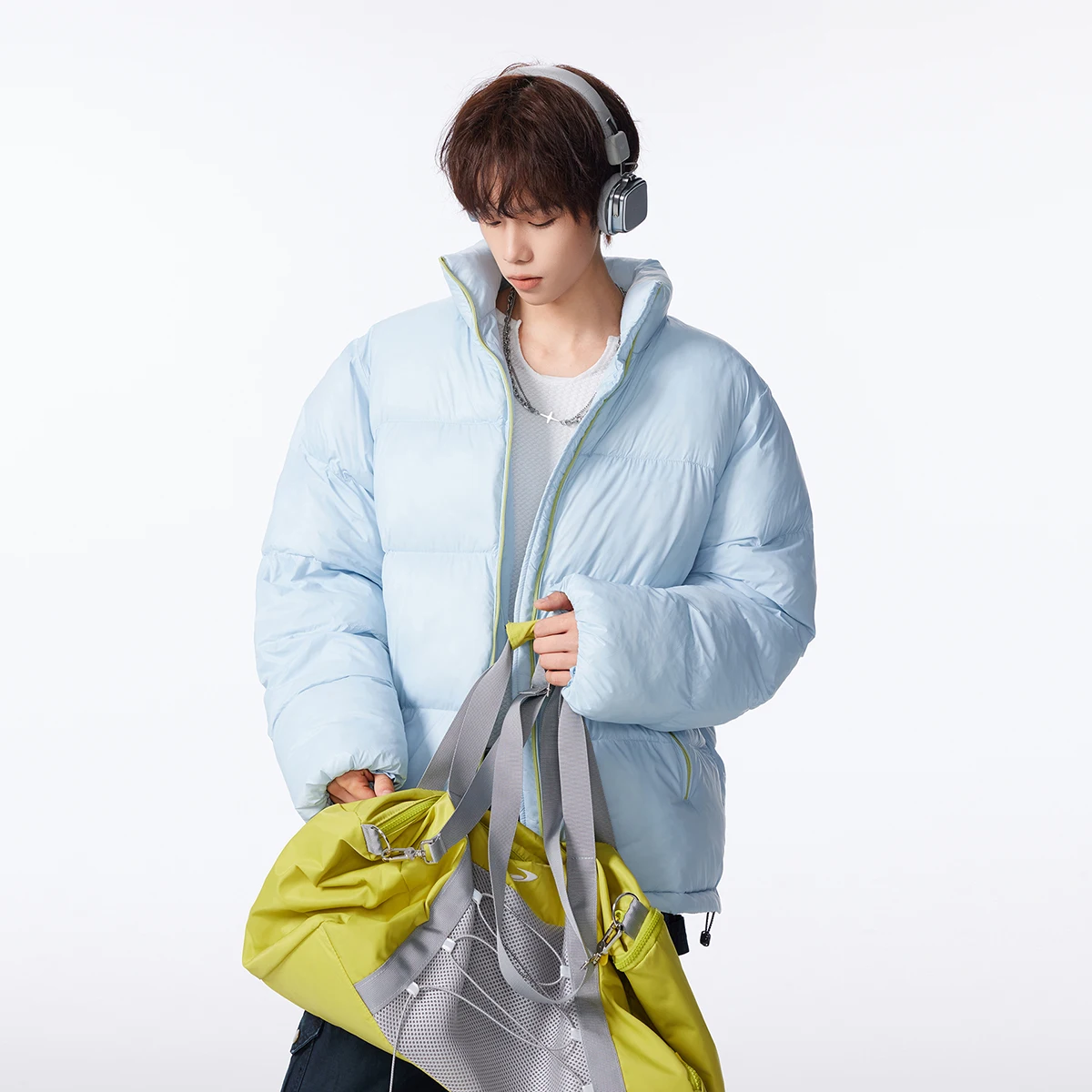 Stand Collar Unisex Thickened Warm Cotton Jacket, Windproof and Warm Winter Coat Couple Outfits