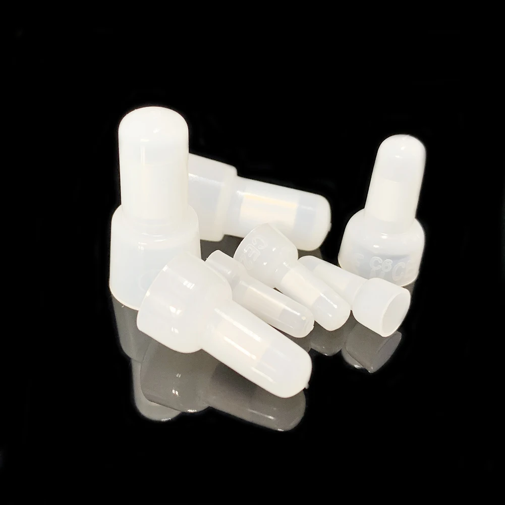 CE1X Closed End Connectors 1000Pcs 300V for 24 18 AWG Wires with Flame Retardant PA66 Housing and Metal Insert