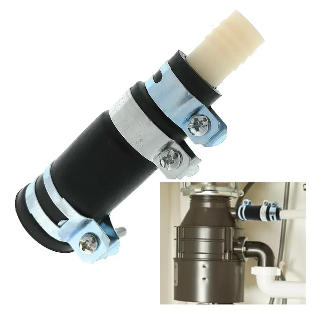 

Dishwasher Connector Kit Inlet Adapter with Hose Clamp and 3 Spring Clamps Suitable for InSinkErator Garbage Disposal