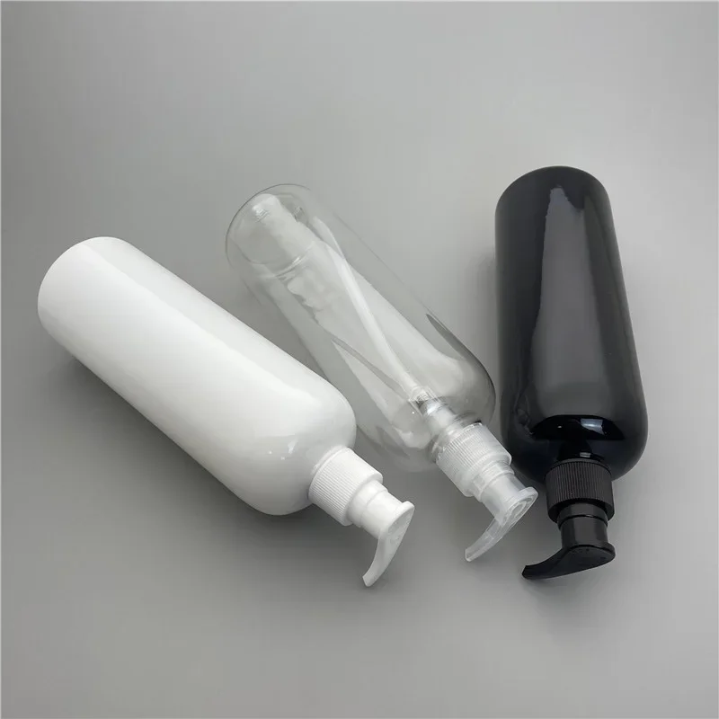 

15pcs 500ml Cosmetic PET Bottles Empty Shampoo Lotion Pump Container Plastic Cosmetic Packaging Bottle With Dispenser Shower Gel