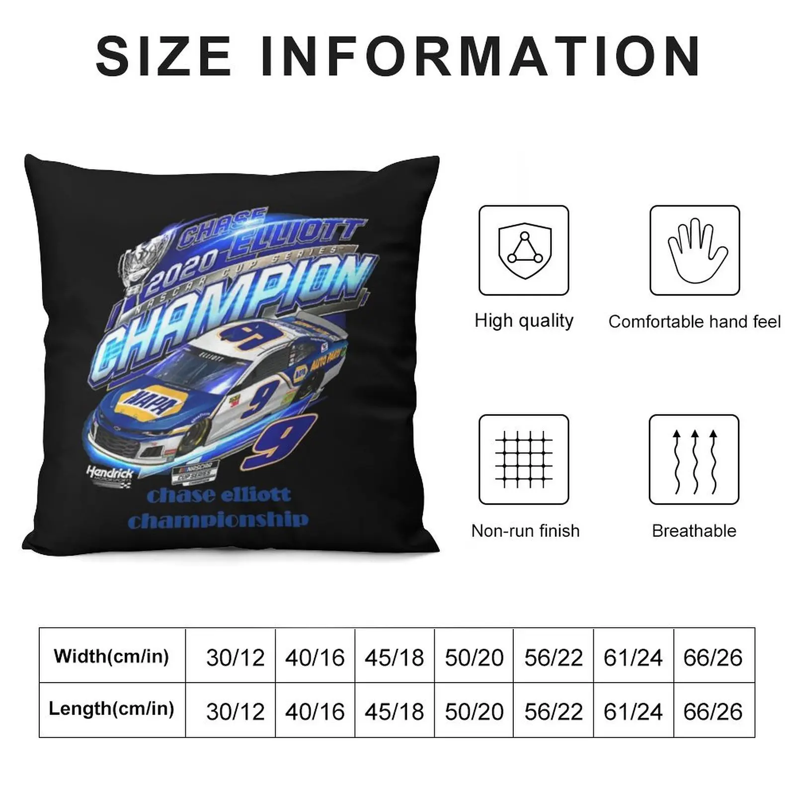 chase elliott championship Always the best Lightweight Throw Pillow Sofa Cushions Covers Cushion Cover Set pillow