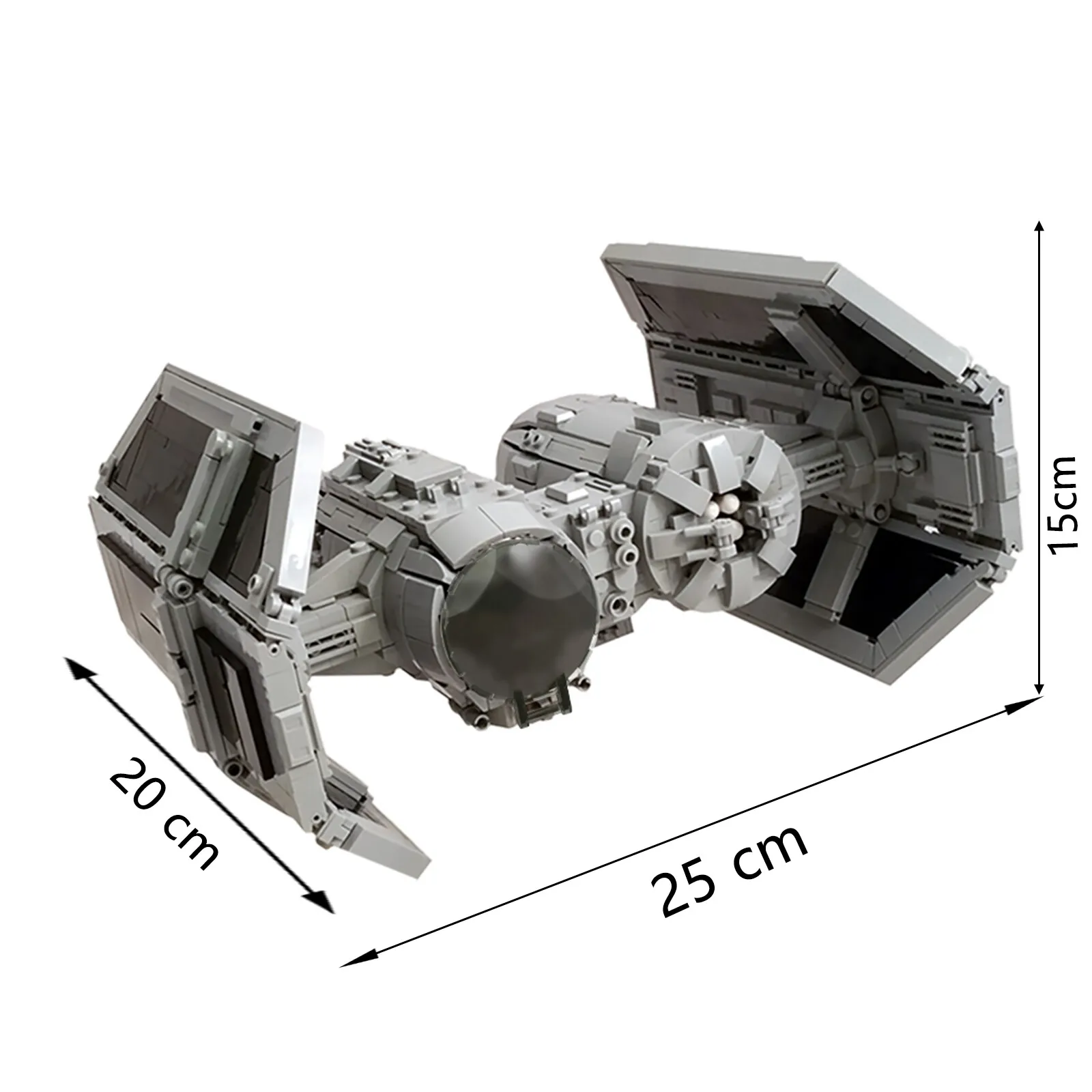 

MOC-13952 TIE Bomber - Perfect Minifig Scale from Film about Star 1494 Pieces