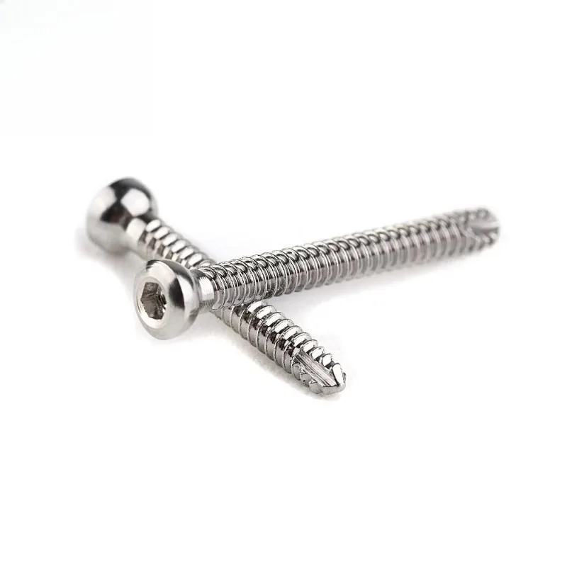 1.5mm Stainless Steel Cortical Bone Screws Pet Dog Veterinary Orthopedic Implant Fracture Fixation Surgical Instrument - view 2