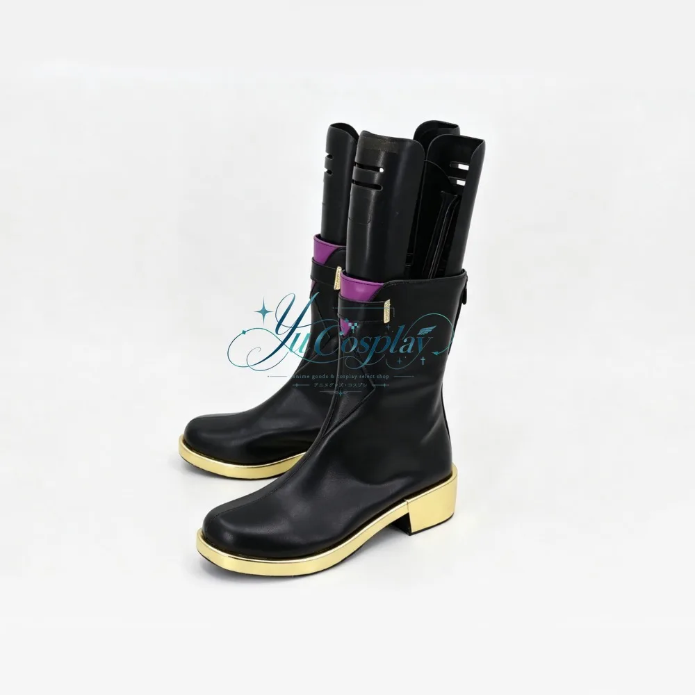 Virtual Idol Anime Saeki Ittetsu Cosplay Shoes Character Footwear Stylish Stage Boots for Live Event and Fan Gathering
