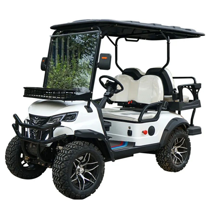 Golf Cart Customization Front Bumper And Front Basket Golf Cart Model E 4 Seater Export Global New Electric Sightseeing Car