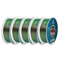 Geeetech 5KG Double Colors BiColor Silk PLA Filament , 3D Filament 1,75 mm Spool Wire  (+/-0.03mm) Vacuum packaging