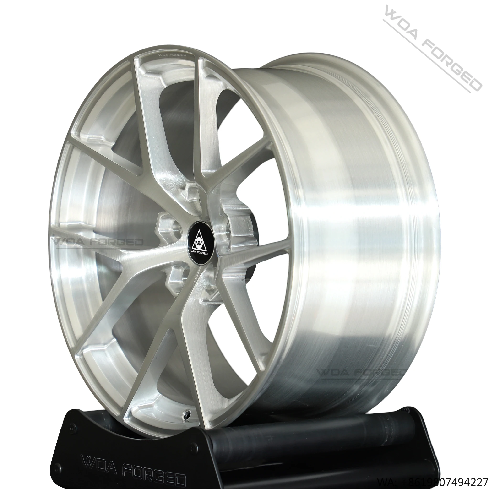 

VS-5RS Forged Customized Transparent Brushed Silver Sport Aluminum Alloy Wheel 19 20 21Inch 5x112 5x120 Deep Dish 5 Spoke for M4