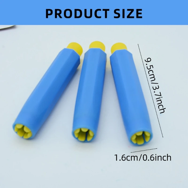 20Pcs Retractable Chalk Holder Adjustable Chalk Lengthener Chalk Holder Chalk Extender for Blackboard Random Color