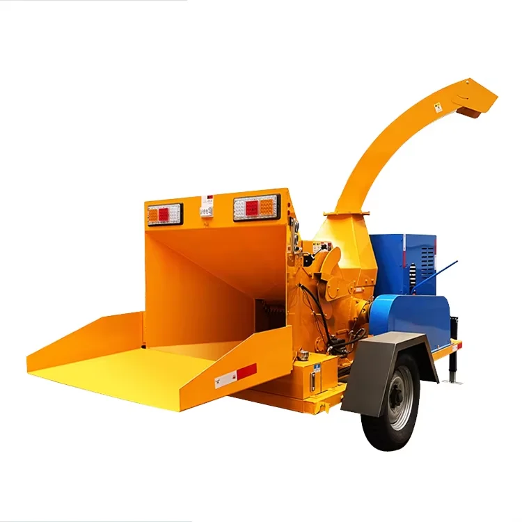 -For RCM Hot Sale Products Diesel Engine Wood Chipper Timber Shredder Wood Chipper Large Tree Branch Crusher  Wood Chipper Gri*
