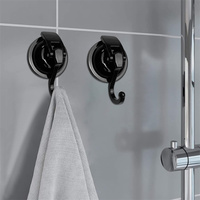 1PC Reusable Cup Hooks for Shower Without Punching Suction Kitchen Hooks Suction Cup Hooks for Kitchen Bathroom Shower
