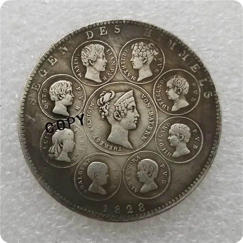 1828 GERMANY COIN COPY commemorative coins-replica coins medal coins collectibles Challenge Pocket Coins Christmas Gifts