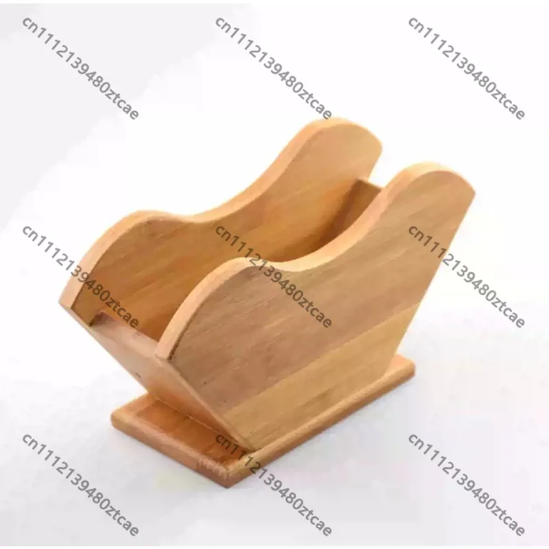 Coffee Filter Paper Holder V‑Shape Pour‑over Filter Base Drip Coffee Filter Stand Bamboo Filter Rack