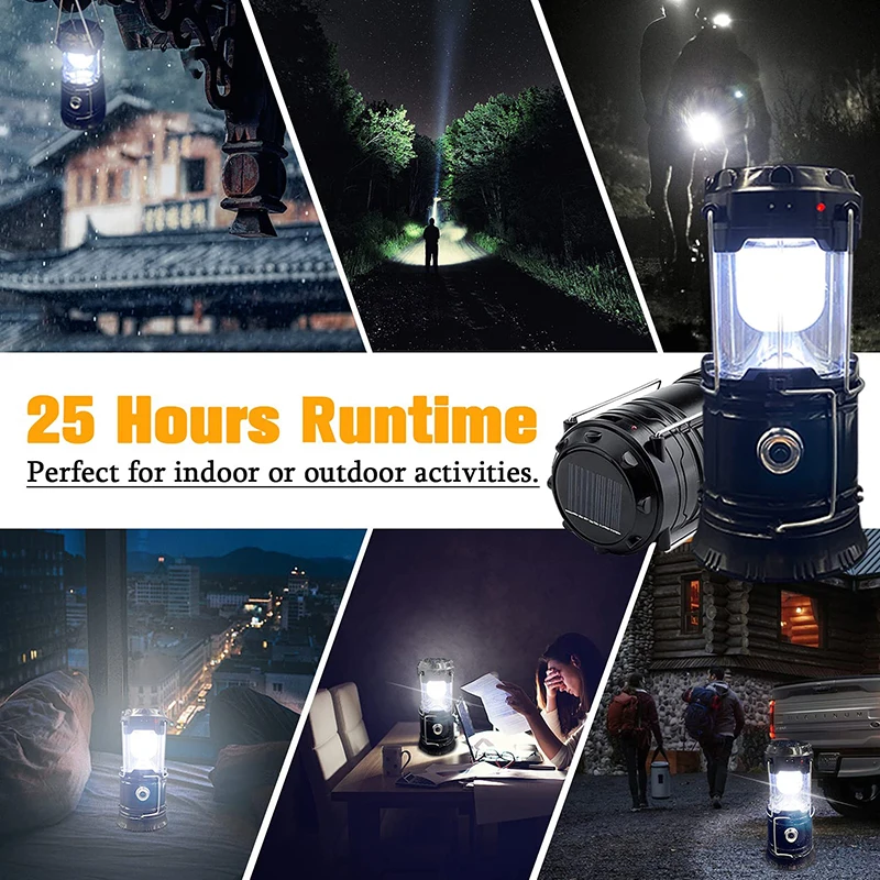 RTS Portable Multifunctional W - Camping Solar Lantern recension och pris