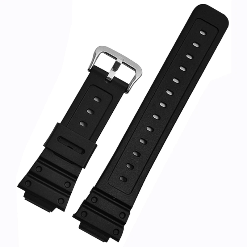 For Casio G-SHOCK Watch Band Accessories GW-5000 DW-5600E BBN M5610 Black Watch Strap16mm