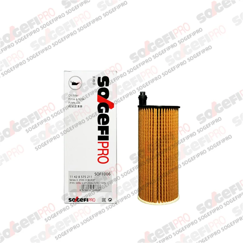 

For BMW 118i 230i 330i 430i 530i 620d 630i 725d 740i 740e X3 X4 Z4 GR Supra 2016-2023 1.5L 2.0L 11428575211 SOGEFIPRO Oil Filter