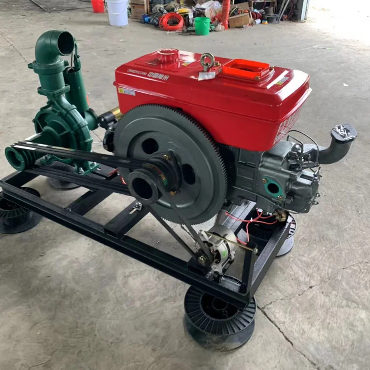 

Double Impeller High Pressure Irrigation Pump Diesel Engine Water Pump Set