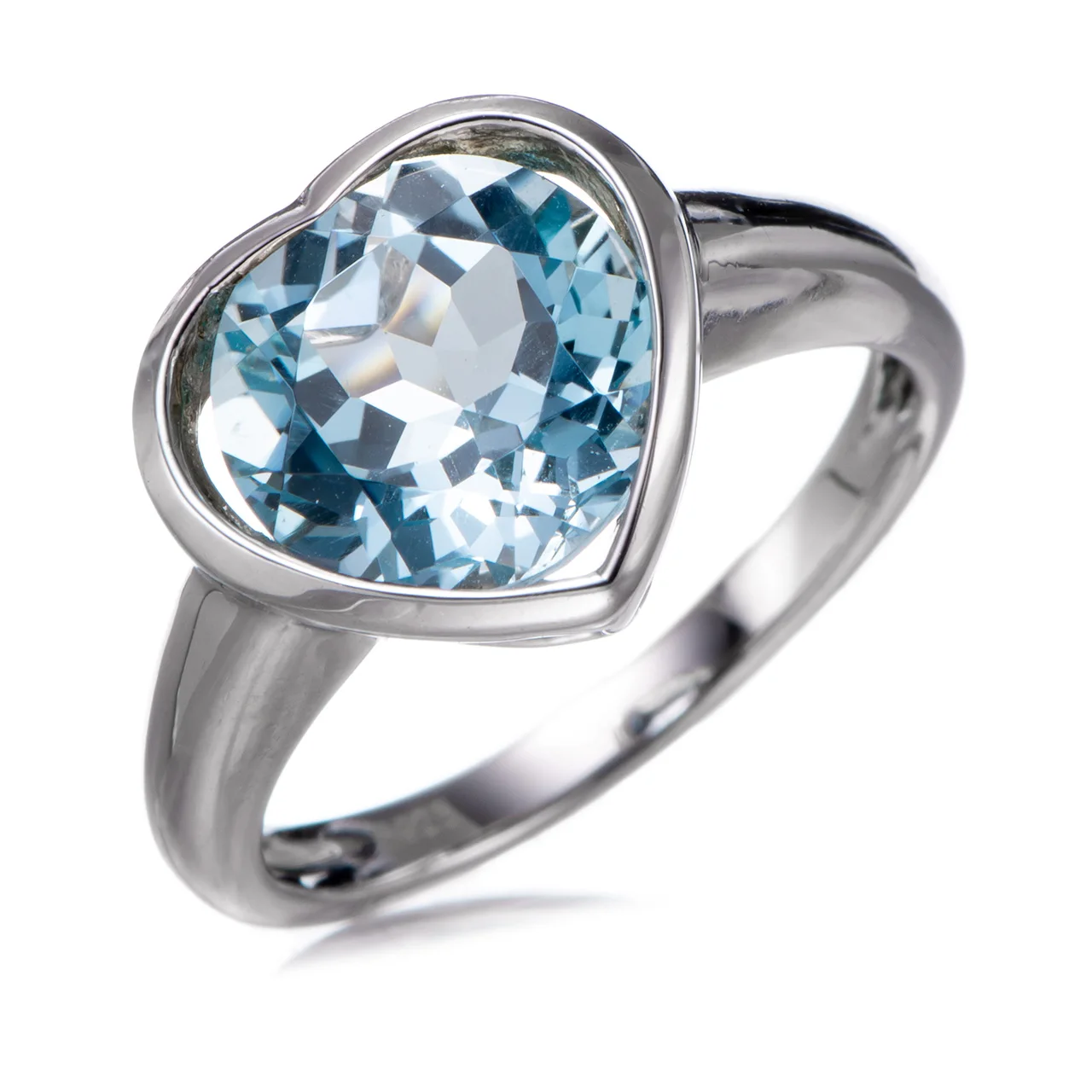 

Topaz Rhodium Over Sterling Silver Ring